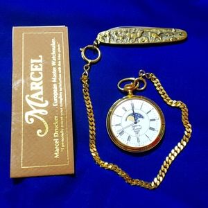 Galileo by Marcel moon phase pocket watch